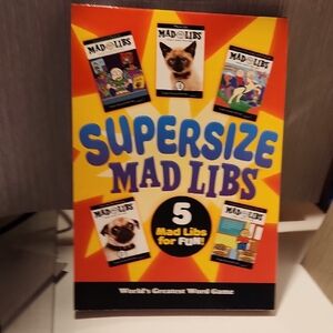 Supersize Word Game - Mad Libs NEW